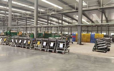 Guangzhou Taishuo Machinery Parts Co., Ltd. üretici üretim hattı
