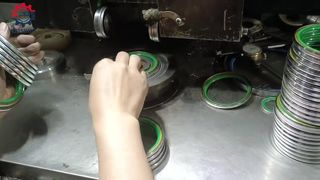 Yağ keçesi işleme kombinasyonu