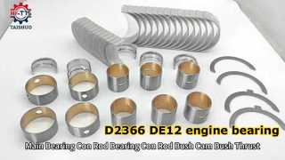 Ekskavatör D2366 DE12 Motor Yatağı