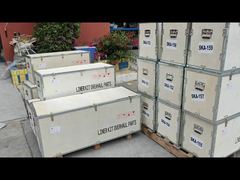 Guangzhou Taishuo Makine Parçaları Şirketi'nin konteyner yükleme alanı