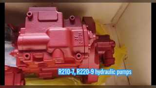 R210-7, R220-9 hidrolik pompalar