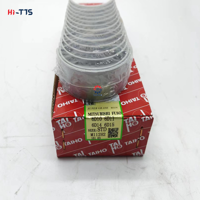 6D10 Engineering Machinery Motor Eksenel Rulman MITSTUBISHI FUSO M112H2 Çelik
