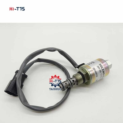 Döner solenoid valfi PC200-5 6D95 12V 24V 20Y-60-11713 20Y-60-11712