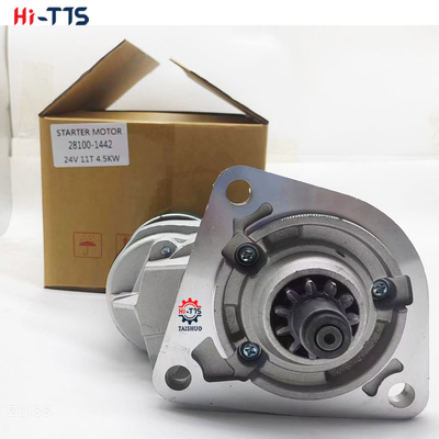 24V 11T 4.5KW H06CT H07C EH700Motorlar Starter Motoru 28100-1442