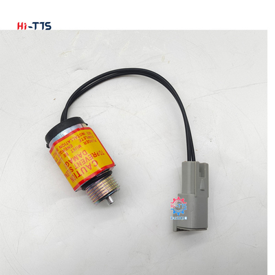 12V 24V kazık makinesi motor parçaları yakıt durdurucu solenoid valfi 6677383