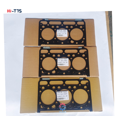 Silindir başı gazket D1703 Metal 1G750-03312 Motor parçaları için gazket Silindir başı