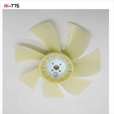 ZAX50 4 delikli 7 yapraklı fan bıçağı Motor yedek parçası için