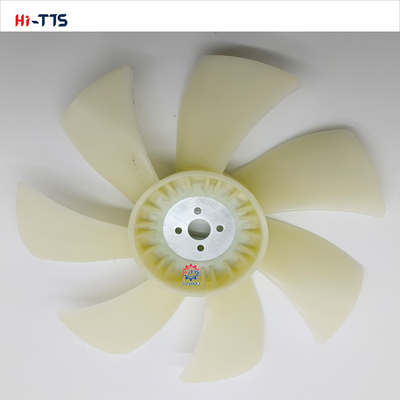 ZAX50 4 delikli 7 yapraklı fan bıçağı Motor yedek parçası için