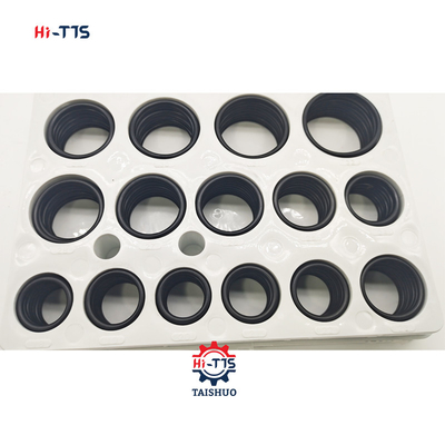 Ekskavator HD700 HD820 HD1023 NBR90° O-Ring Kit 320pcs O-Ring Box