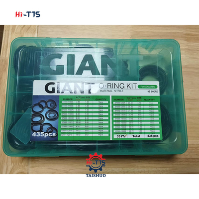 Kazı makinesi O-Ring Kutusu 435 adet O-Ring Kit 90 Kıyıda O-Ring Kutusu 33ITS