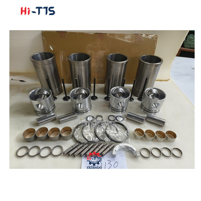 Traktör kazıcı motor tamir parçaları 4D130 Silindir liner kit 6114-31-2111 Piston 6114-30-2303 Ring
