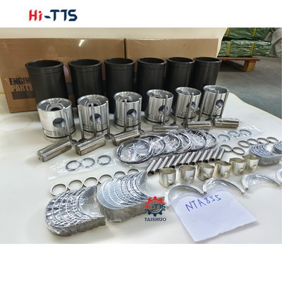 NTA855 Silinder Liner kit 3017349 3803977 3803703 Traktör kazık makinesi motor tamir parçaları