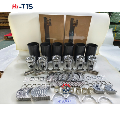 NTA855 Silinder Liner kit 3017349 3803977 3803703 Traktör kazık makinesi motor tamir parçaları