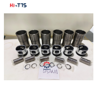 Traktör kazık makinesi tamir parçaları QSM11Silindir Liner seti 4952181 Piston 3803977 Ring3803703 Liner