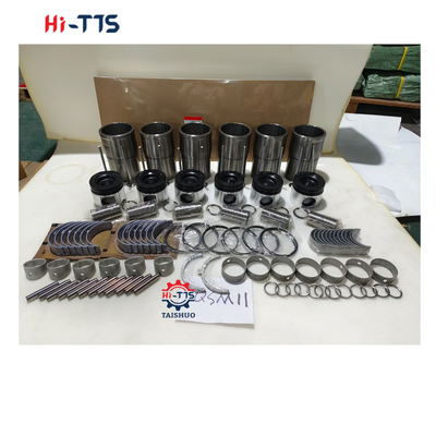 Traktör kazık makinesi tamir parçaları QSM11Silindir Liner seti 4952181 Piston 3803977 Ring3803703 Liner