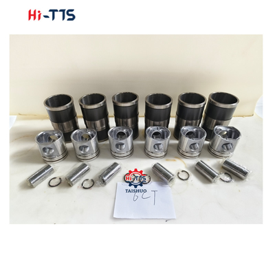 Motor parçaları 6CT Ekskavator için silindir kaplama seti 3929161 3802429 3800328