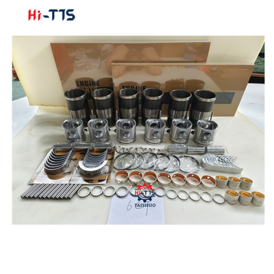 Motor parçaları 6CT Ekskavator için silindir kaplama seti 3929161 3802429 3800328