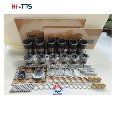 Motor parçaları 6CT Ekskavator için silindir kaplama seti 3929161 3802429 3800328