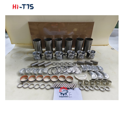 D6E Silinder Liner kit 0428-5673 2046-0011 2129-1110 Dizel motor parçaları için motor yeniden yapılandırma kitleri