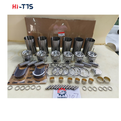6D107Dizel motor parçaları için silindir liner kitleri 4934860 4955251 3904167 Motor yeniden yapılandırma kitleri