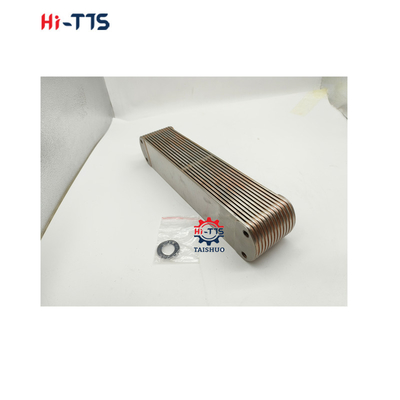 4965487 X15 ISX15 QSX15 Dizel motorları için yağ soğutucu çekirdeği