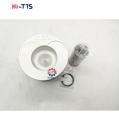 6D22 Ekskavatör parçaları Dizel motor Piston Kit 23411-83030