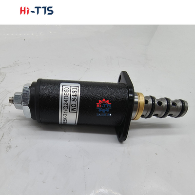 YN35V00050F1 SK200-8 SK250-8 SK330-8 SK350-8 Ekskavatör Makinesi Parçaları için 24V Durdurma Solenoid Valf