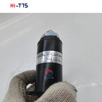 YN35V00051F1 SK200-8 SK250-8 SK330-8 SK350-8 Ekskavatör Makineleri Parçaları için 24V Durdurma Solenoid Valfı