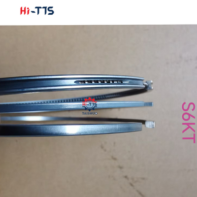 5I-7538 178-6543 102*3K2+2K2+4mm Piston Ring Set S6KT Dizel Motoru Parçaları için Uygun