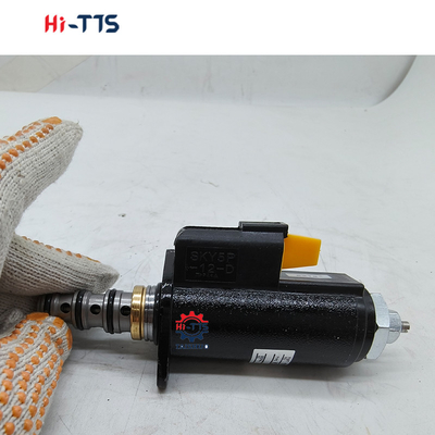 111-9916 E320B 320C E320D E325B Ekskavatör Makineleri Parçaları için 24V Durdurma Solenoid Valf