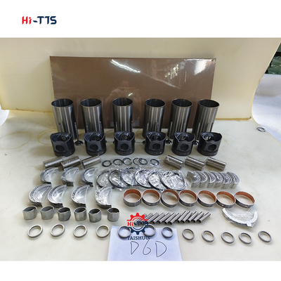 Ekskavator EC210B EC240B Motor Tamir Kits D6D Liner Kit 0450-1365 VOE20460009