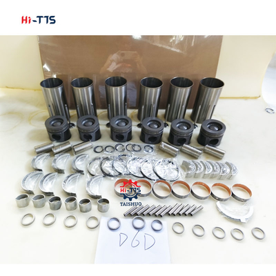 Ekskavator EC210B EC240B Motor Tamir Kits D6D Liner Kit 0450-1365 VOE20460009