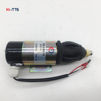 İyi bir fiyat. 0E52318 Kazı makinesi solenoid valfi 24V Solenoid valfi kapalı çevrimiçi