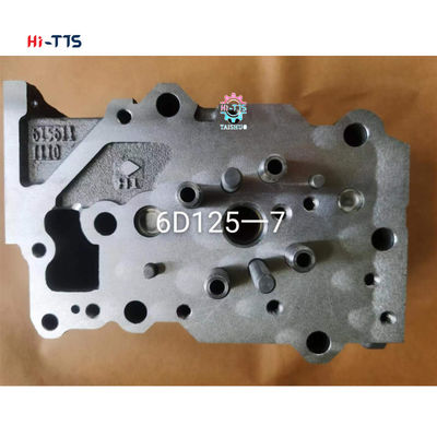 6156-11-1100 6156-11-1101 6156-11-1102 6D125 PC400-7 6D125-7 Dizel Motoru için Silindir Kafası