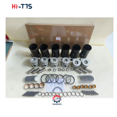 6D34T Silinder Liner kit ME999711 ME99240 ME012900 Traktör kazıcı motor tamir parçaları