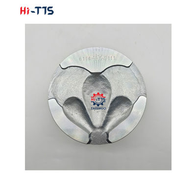 6D108 4D130 Dizel Motoru Parçaları Piston 108mm 6136-33-2110 6735-31-2140 6114-31-2111