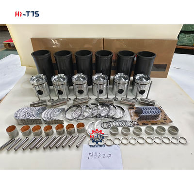 Ağır İş Makinesi Motoru NH220 Revizyon Takımı Silindir Gömleği Kiti Piston 6620-31-2110