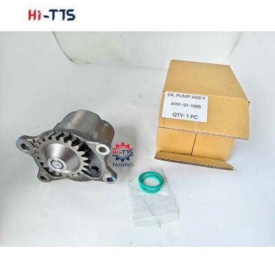 İyi bir fiyat. Hi-TTS Excavator Engine Oil Pump Parts 6D155 6136-52-1100 6136-52-1210 6151-51-1005 6128-52-1013 Construction Machinery çevrimiçi