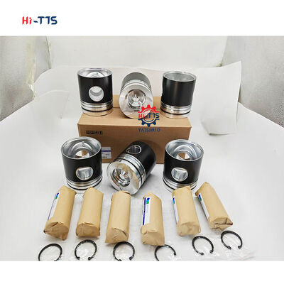 Hi-TTS İnşaat Makineleri Motoru Doosan DE12 DE12TI dizel motoru için piston 65.02501-0599 65.02501-0773