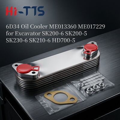 5P 6D34 Petrol Soğutucu ME013360 ME017229 kazıcı için SK200-6 SK200-5 SK230-6 SK210-6 HD700-5