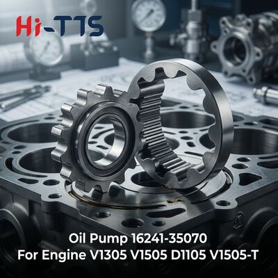 İyi bir fiyat. 16241-35070 1624135070 Kubota Motor V1305 V1505 D1105 V1505-T Ekskavatör Parçaları için Yağ Pompası çevrimiçi