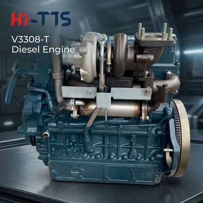 İyi bir fiyat. Kubota V3800-DI-T-ET18 Dizel Motor Montajı, 2400 rpm'de 66.1kW, GB 20891-2014 Aşama, Fabrika Rekabetçi Fiyat çevrimiçi
