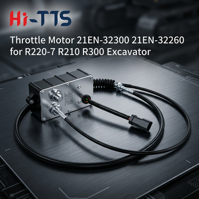 R225-7 kazıcı inşaat makineleri parçaları için gaz motoru 21EN-32300 21EN-32260 gaz kontrolörü kaldıraçları