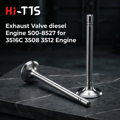 Egzoz valfi 500-8527 İnşaat makineleri parçaları C15 C18 3516C 3508 3512 Deniz motoru jeneratörü seti parçaları