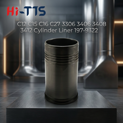 C12 C15 C16 C27 3306 3406 3408 3412 için silindir liner 197-9322 1979322 Ekskavator inşaat motoru parçaları
