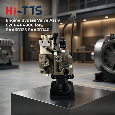6261-41-4900 6261414900 Ekskavatör dizel motoru için EGR valfi SAA6D125 SAA6D140 Motor Parçası