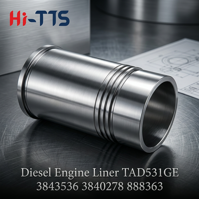 Liner 3843536 3840278 888363 4CYL Piston 108mm for TAD531GE TAD531 Excavator Diesel Engine