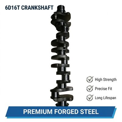 Motor 6D16 6D16T Çekme demir kranı ME130937 kazıcı dövme çelik kranı için