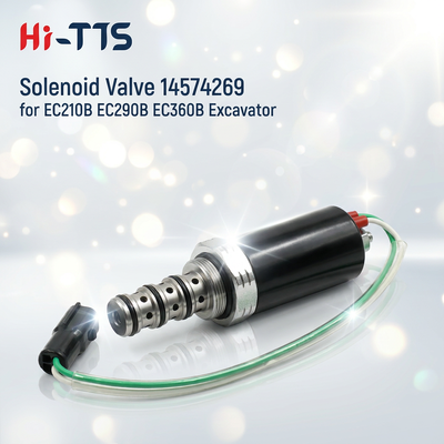 Ekkavator için solenoid valfi 14574269 VOE14574269 EC210 EC290 EC360 EC460 İnşaat Makineleri Parçaları