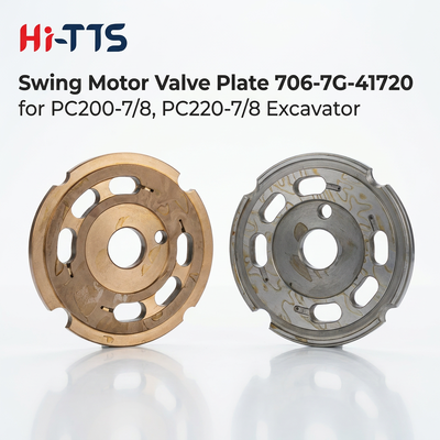 Swing Motor Valve Plate / Plate Valve 706-7G-41720 7067G41720 PC200-7 PC200-8 PC220-7 PC220-8 PC200-7 PC200-7HM PC200-8 için
